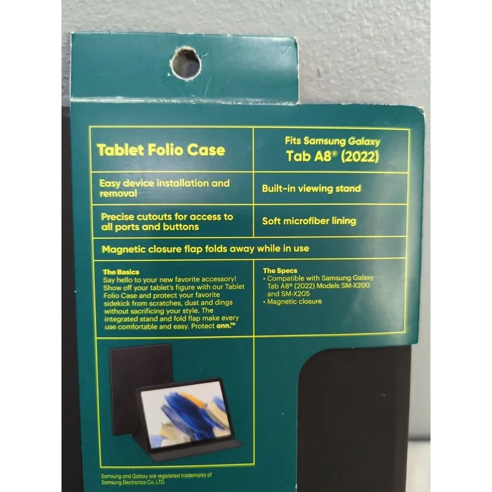 Protect Onn Tablet Folio Case for 10.5